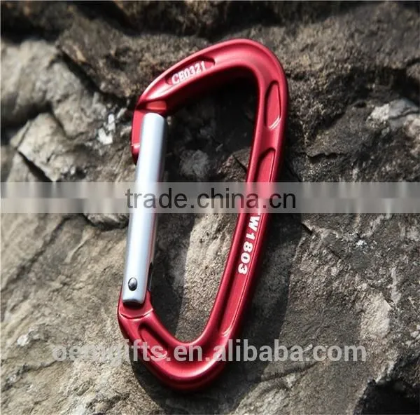 Classic Aviation Aluminum Sports Carabiner With Snap Hook For Climbing Use photo-4