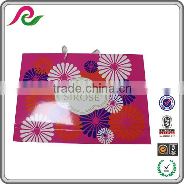 New Product Take Away Fancy Luxury Paper Cement Shopping Bag photo-5