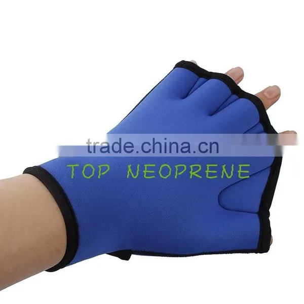 Swim Gloves Fitness Water Resistance Training Webbed Gloves photo-3