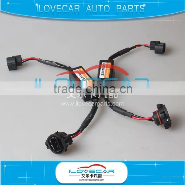 Anti flicker auto led decoder for auto headlight error free ,H13 led bulb