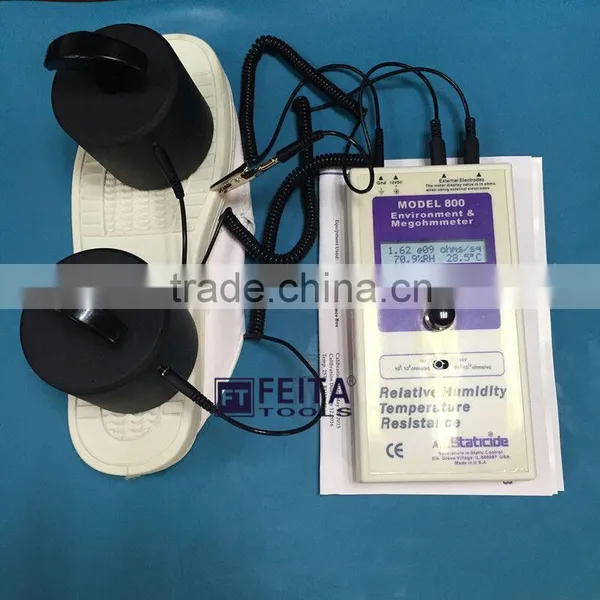 Anti Static Wrist Strap Surface Resistance Tester /Electro Static Field Meter Esd Test Equipment photo-5