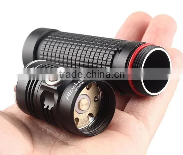 High Power Self-defense Flashlight Police Flashlight Torch 1101 Multi-function Torch photo-3