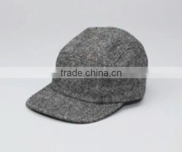 Promotional Flat Brim Plian 5 Panel Cap photo-4