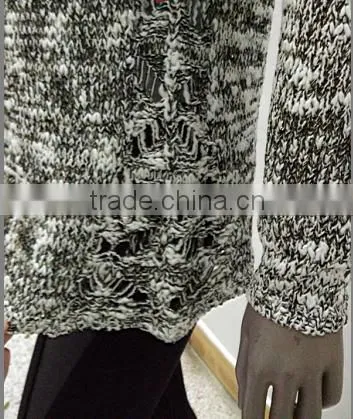 Slub Yarn,malange Effect,ladies' Pullover photo-3
