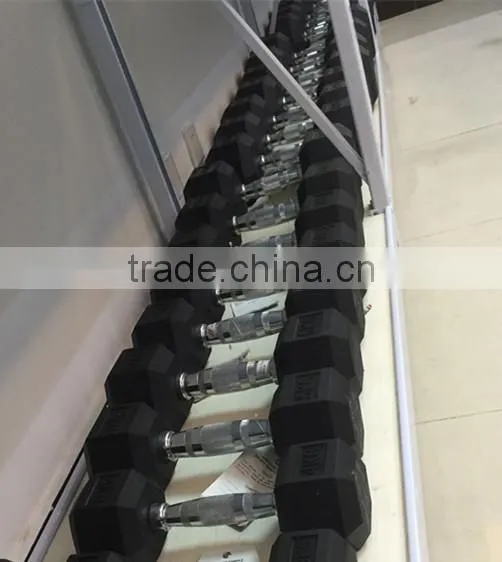Dumbbell, Rubber Dumbbell, Hex Dumbbell
