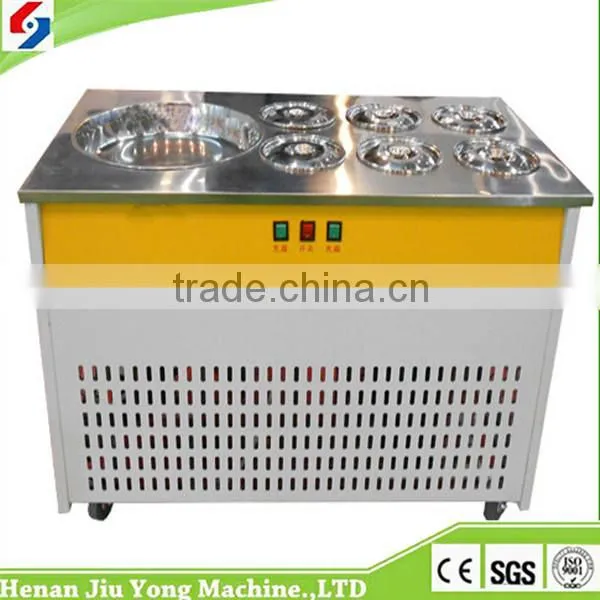 Widely Used Professional Fried Ice Cream Machine Double Pan photo-5