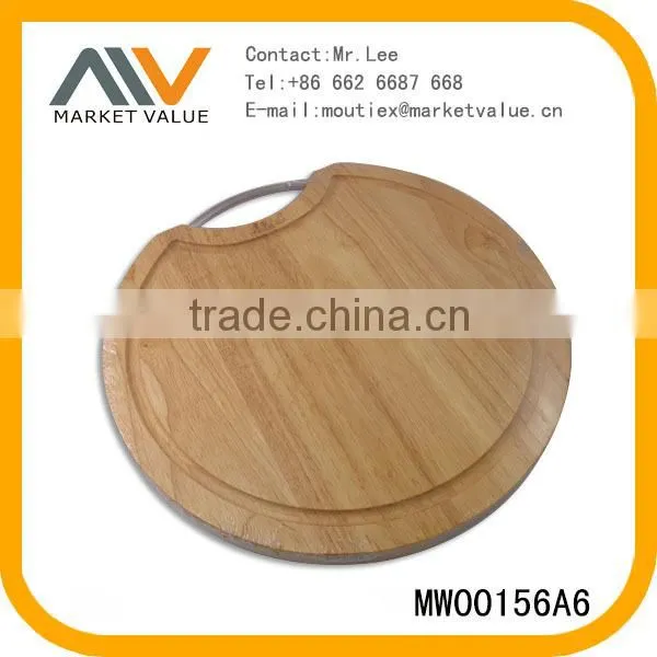 HOT SALE NEW DESIGN RECTANGLE BAMBOO CUTTING BOARD WITH SILICONE photo-3