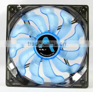 Alseye CA601w Manufacture 120*120*25mm 12v Led Light Case Cooling Fan photo-2