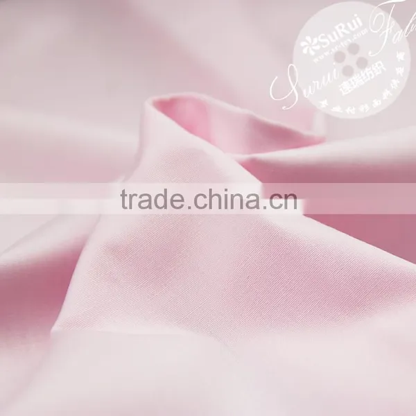 Stocklot CVC Dyed Woven Polyester Cotton 60/40 Plain Shirt Fabric photo-3