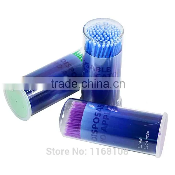 100Pcs New Fashion Disposable Makeup Brush Eyelash Extension Micro Individual Applicators Mascara Brush Make Up Tool photo-5