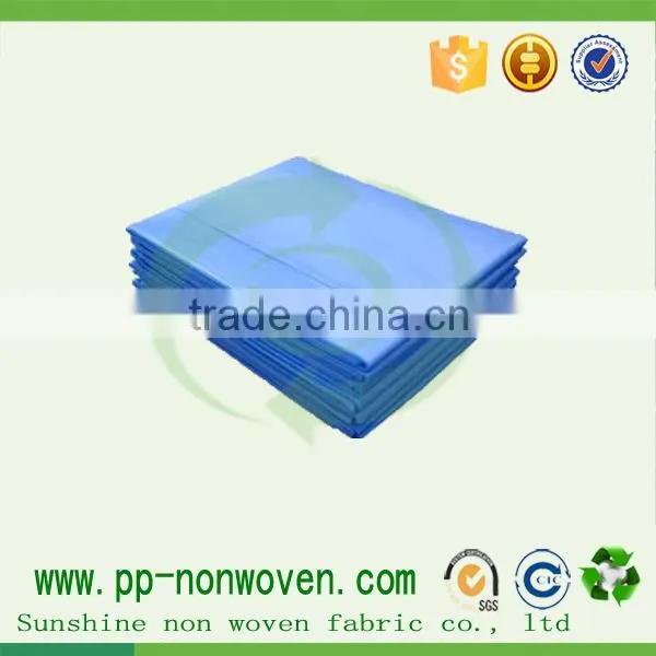 Disposable Sheets Nonwoven Pillow Cover and Bedsheet for Hospital photo-3