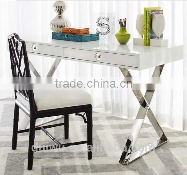 Latest Modern Wooden Executive Office Desk Side Table Design photo-4