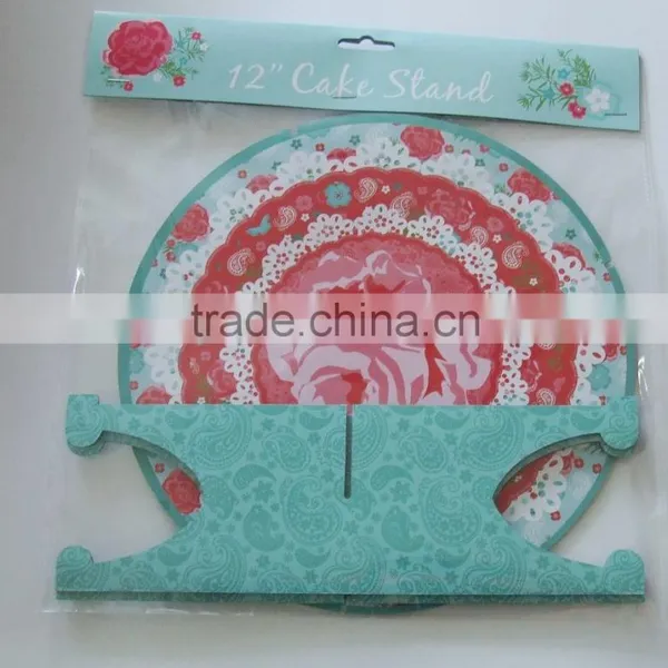 3 Tires Christmas Designed Corrugated Paper Cupcake Stands Ningbo photo-6