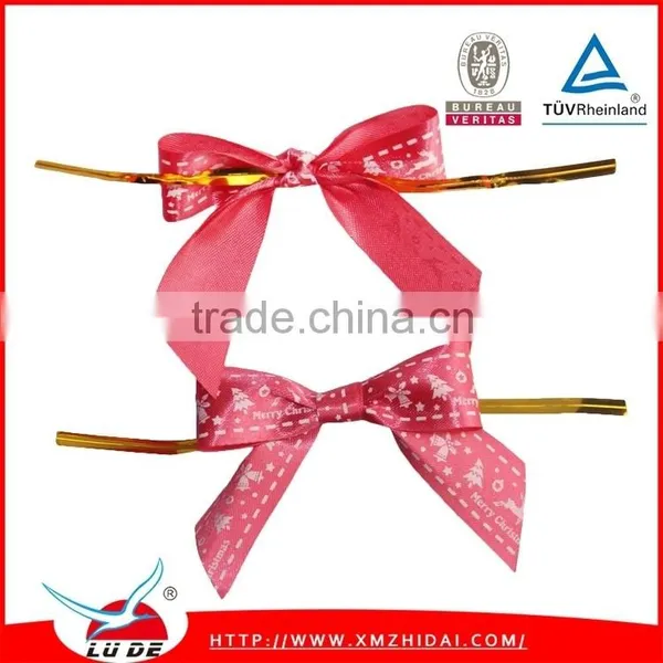 2016 Wholesale Custom Satin Ribbon Bow for Gift Decoration photo-4