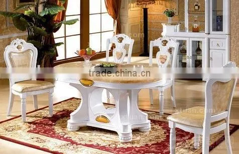 Newest 8 Seater Marble Dining Table photo-3