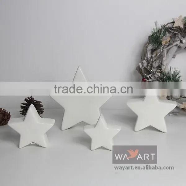 2015 New Design White Ceramic Star Decor Ceramic Star Decoration photo-3