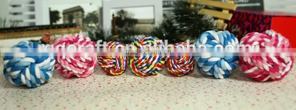 Dog Rope Toy Knots Rope Dog Toy Puppy Pet Chew Durable Toys photo-4