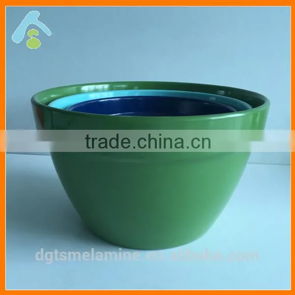 Decorative Colored Melamine Deep Bowl Made in China photo-3