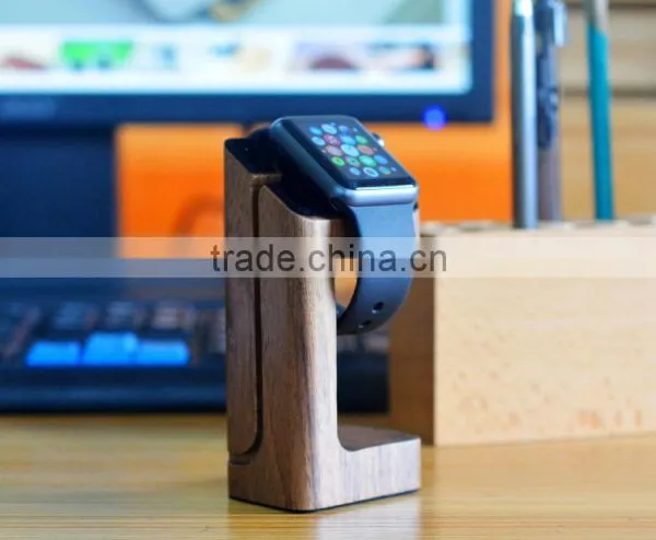 ECO-friendly Natural Wood Stand Popular Portable Charger Wooden Stand for Apple Watch Stand photo-6