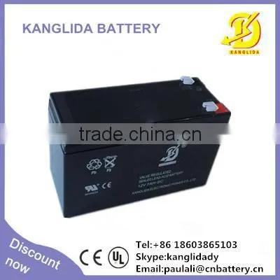 Kanglida 12v7.2ah Rechargeable Lead Acid Battery for UPS photo-5