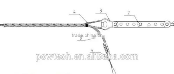 Adjuster Plate for OPGW Cable Tension Clamp 70KN photo-4