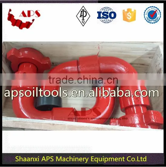 Oil and Gas High Pressure Swivel Joint/API Oil Drilling Equipment Elbow and Union in Manifold photo-3