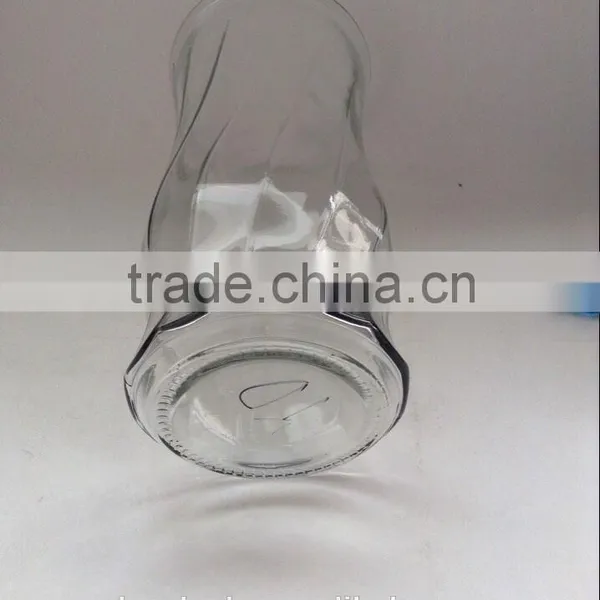 Inclined Bar Lines Glass Vase,flower Shaped Glass Vase photo-4