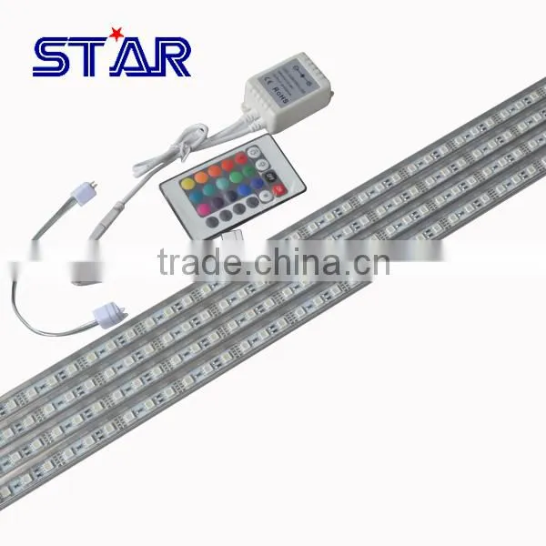 DC12V 14.4W/M Cabinet Series Aluminum LED Lichtleisten Rigid Strip Light With Clear Cover White Color photo-5