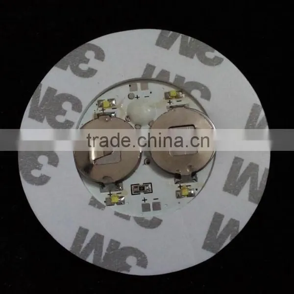 Promotional Led Bottle Sticker,3M Tape Coaster for Glow Bottle Glorifier photo-3