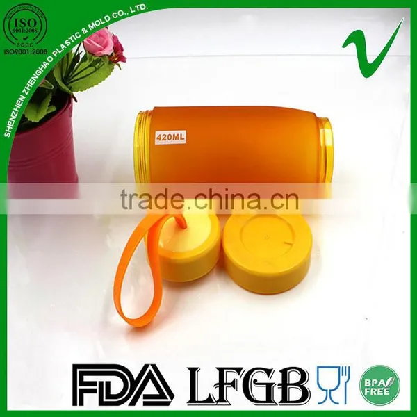 Tritan Cylinder Infuser Water Plastic PCTG Drink Bottle for Wholesale photo-2