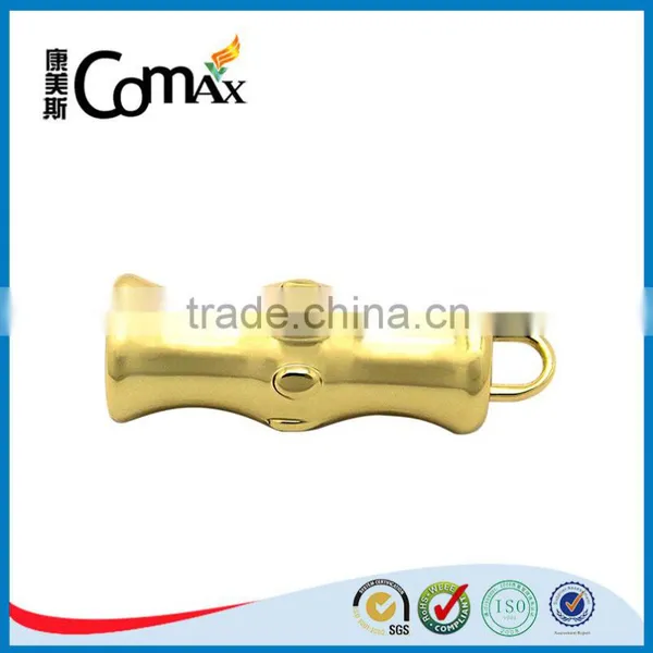 New Gourd Shape Metal Shiny Gold Zipper Puller Design photo-5