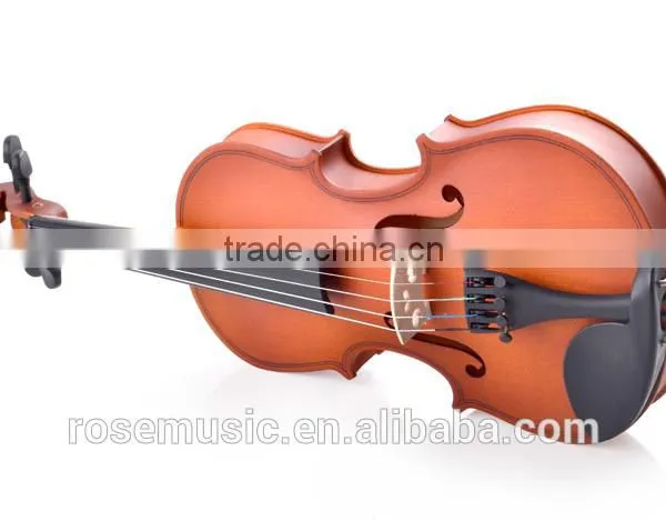 Miniature Handmade Violin Made in China With Black Wood Deviser V35 photo-4