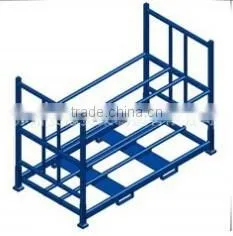 Stackable Folded Metal Floor Display Tyre Stand/double Layer