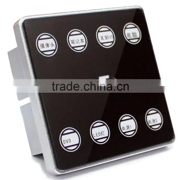 Wall Panel HD 10x10 Modular and Scalable Seamless Matrix Switcher Programmable Central Controller Home Automation System photo-3