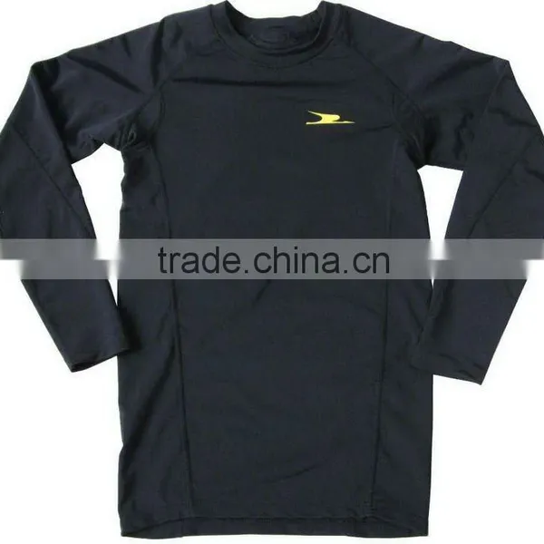 Men's Long-Sleeve Quick- Dry Fabric T-shirt