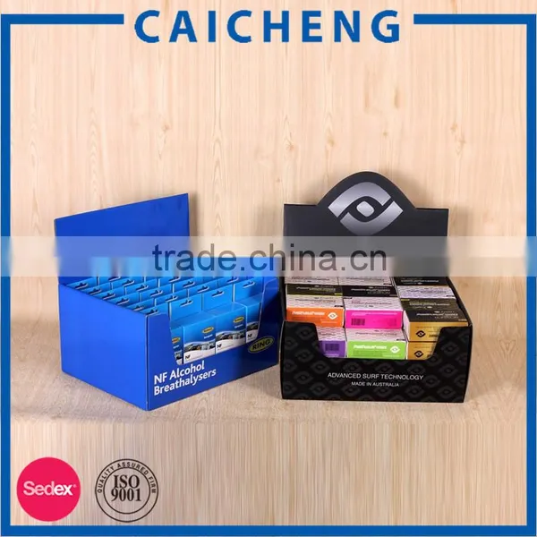 Customized Cardboard Counter Display Boxes Corrugated Display Box