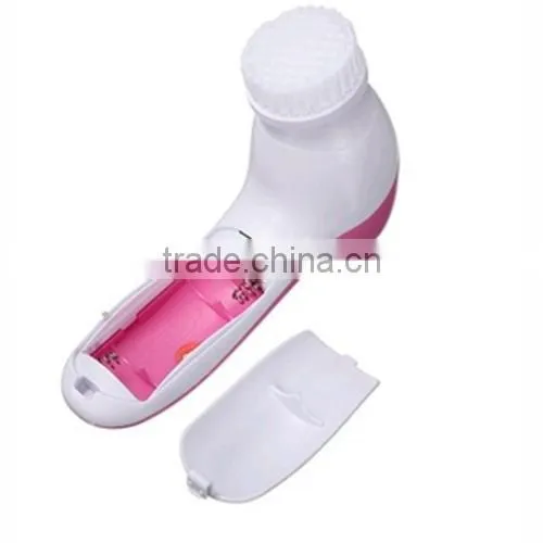 5 In 1 Face Massager Rotating Electric Facial Cleansing Brush photo-4