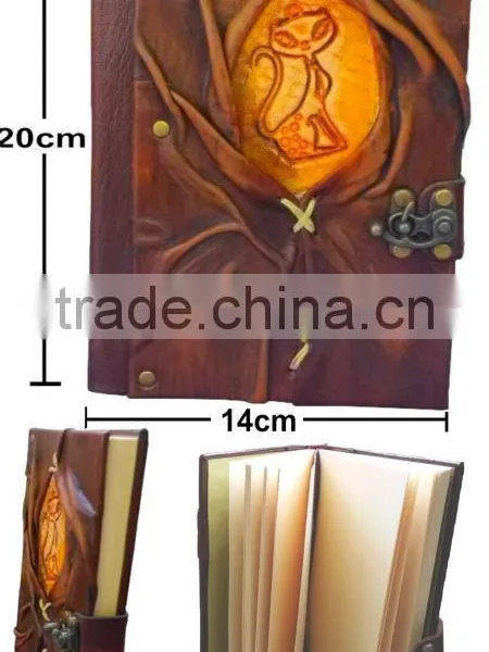 HANDMADE VARIOUS DESIGNS JOURNA REAL LEATHER-HIGH QUALITY-NOTEBOOK - DIARY - SKETCHBOOK photo-5