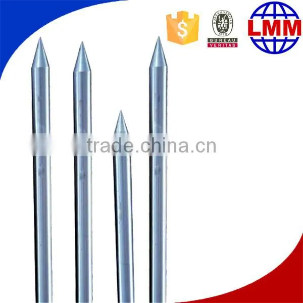 High Voltage Solid Copper Bonded Steel Chemical Earthing Electrode in China photo-5