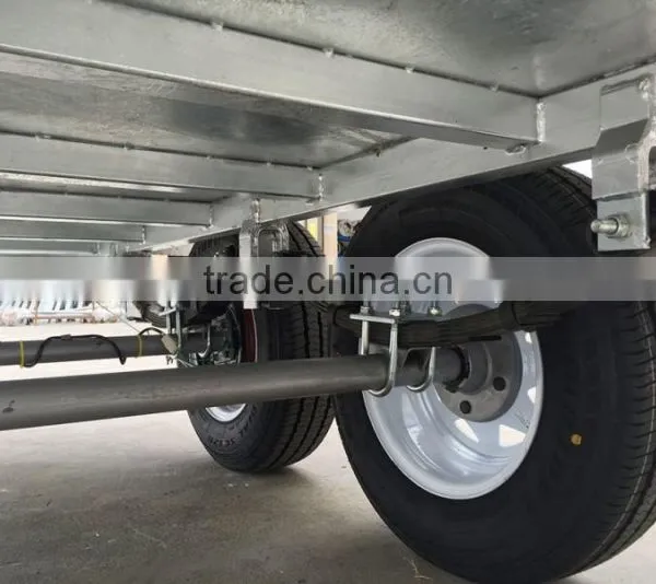 Hot Dip Galvanized Tandem Cage ATV Box Trailer photo-6