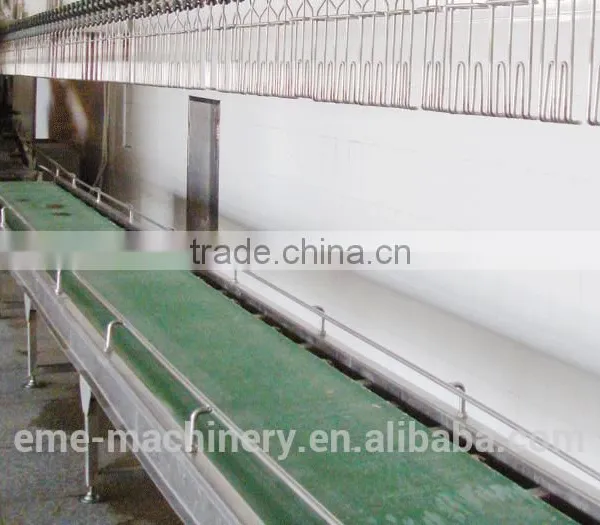 Livestock Poultry Slaughter Machine Living Poultry Cage Automatic Conveyor Butcher Equipment of Chicken Slaughter Line photo-4