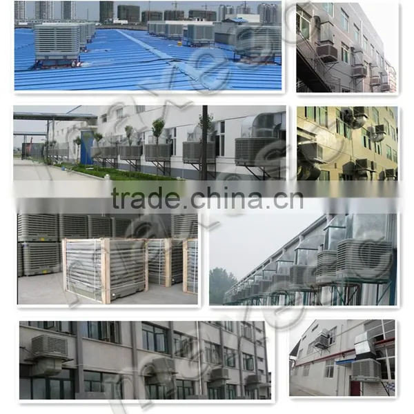 Powerful Wall Window Rooftop Plastic Industrial Evaporator Fan photo-4