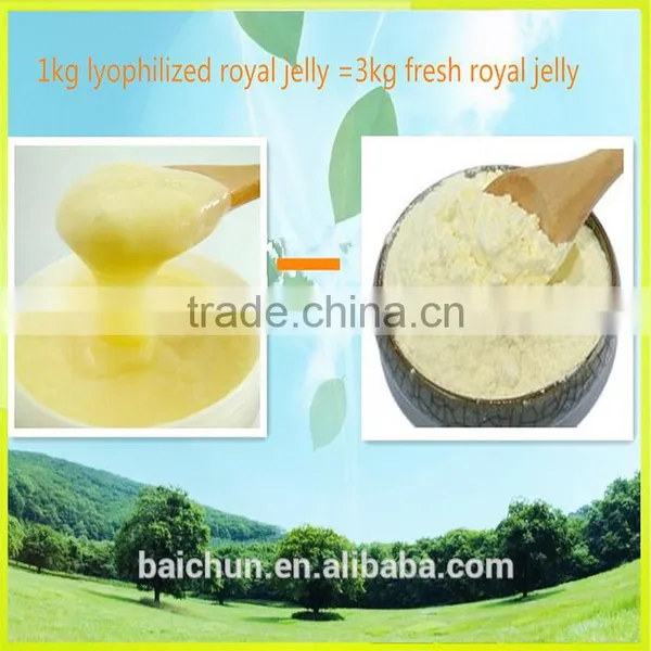 Immune & Anti-Fatigue Function Freeze Dried Royal Jelly Powder 10-HDA 5.0% for Sale