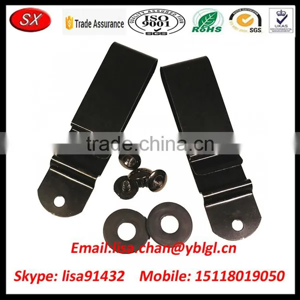Customized Power Coating Metal Belt Spring Clip photo-3