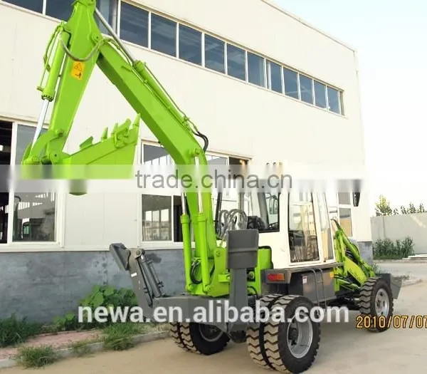 2016 CE Mini Wheel Backhoe Loader photo-3