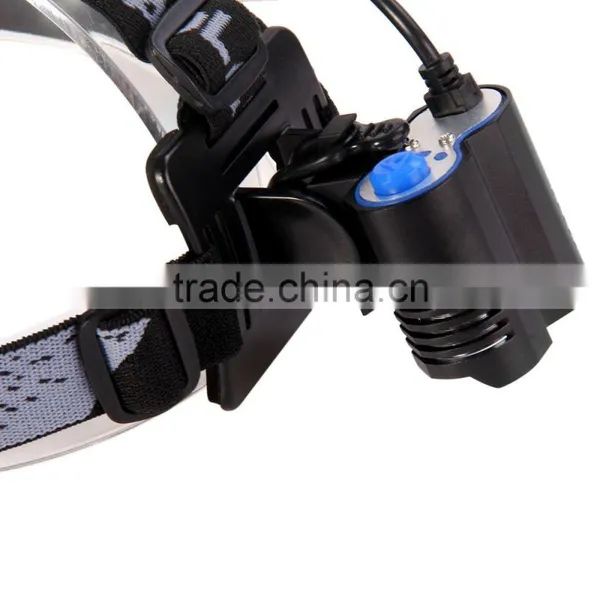 DARK KNIGHT LR-2 LED Cycling Lamp 4 Modes Headlamp Bike Handlebar Light - EU Plug photo-4