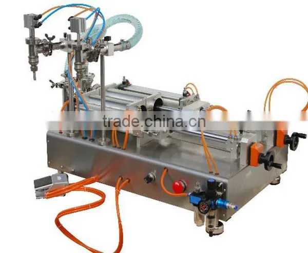 Small Bottle Pneumatic Semi Automatic Liquid Filling Machine photo-5
