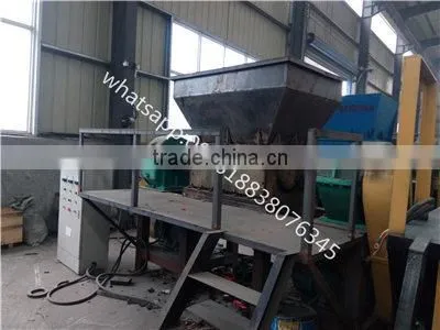 Good Quality Mini Used Tyre Plastic Bottles Wood Metal Shredder Machine For Sale photo-5