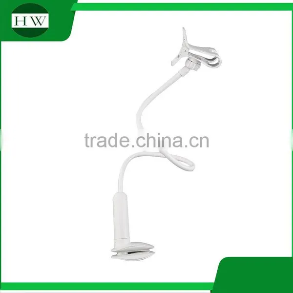 Plastic Flexible Folding Telescopic Foldable Desktop Cell Mobile Phone Bracket Stand Support Holder With Clip photo-2