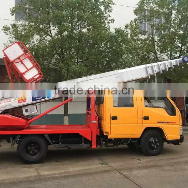 28m High Ladder Move Truck for House Removing Truck photo-5